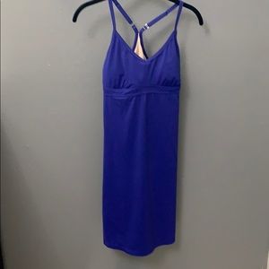 Athleta Shorebreak dress, Blue, Small